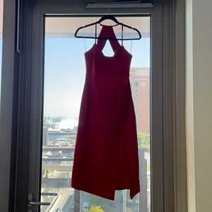 Hello Molly, Dear Emilia Have The Last Dance MIDI Dress, Red, Size L